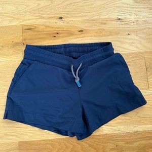 Athleta Girl Size 12 Blue Athletic Shorts